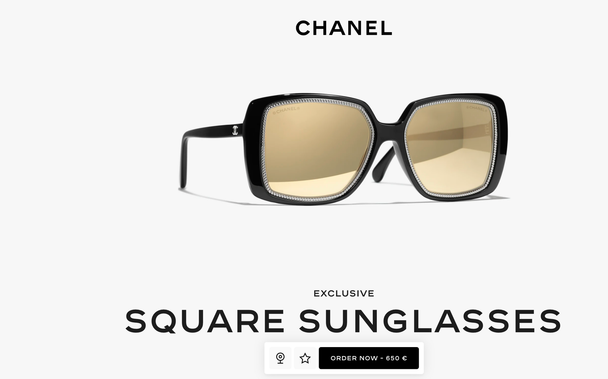 CHANEL 9157 Exclusive Square Sunglasses   🖤 - onlinechics.com