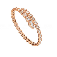 BVLGARI SERPENTI VIPER Rose-Gold-White  Bracelet ✨