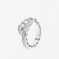 BVLGARI SERPENTI VIPER Rose-Gold-White  Rings ✨