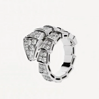 BVLGARI SERPENTI VIPER Rose-Gold-White  Rings ✨