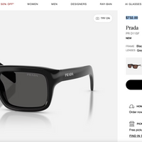 PRADA PR D11SF Sunglasses  🟥