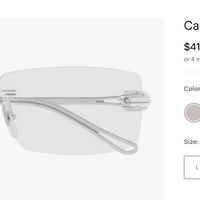 Cartier PREMIÈRE DE CARTIER CT0647 Sunglasses 🐆 $41K