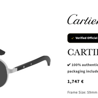 Cartier PREMIÈRE DE CARTIER CT0495S Sunglasses 🐆