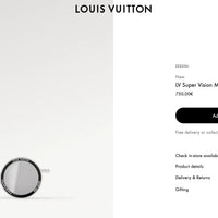 Louis Vuitton Z2223U New LV Super Vision Metal Round Sunglasses  ✨