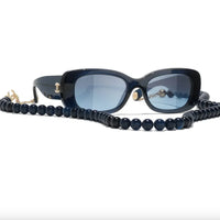 CHANEL 5488 C622/T8 Rectangle Women's Acetate Sunglasses  ✨