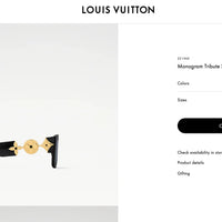 Louis Vuitton Unisex 2196E Monogram Tribute Sunglasses  ✨