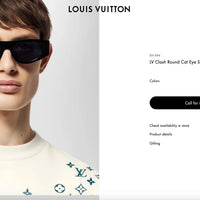 Louis Vuitton Z2123U LV Clash Round Cat Eye Sunglasses  ✨