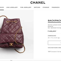 CHANEL BACKPACK  NEW 2024 Collection ✨