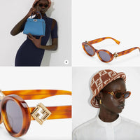 FENDI FF 40140 FF Diamonds acetate  Sunglasses✨
