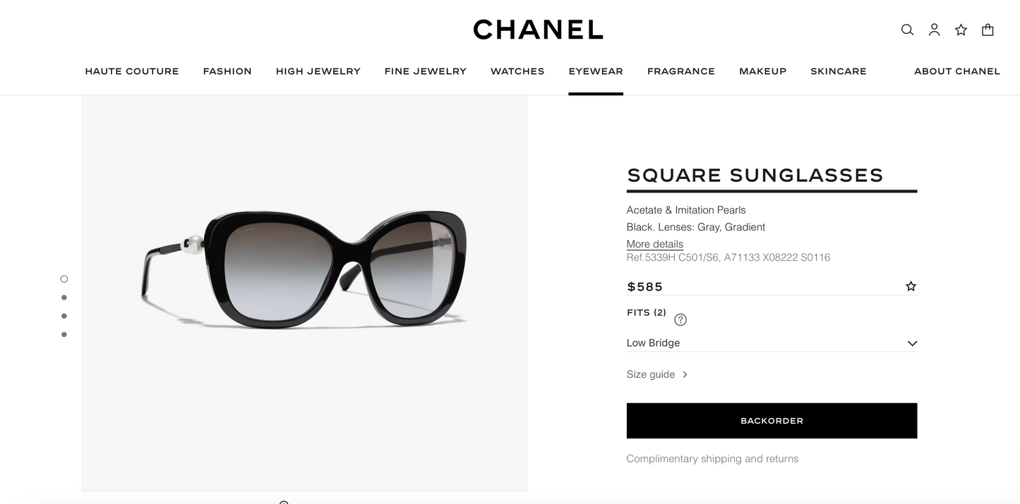 CHANEL 5339 SQUARE SUNGLASSES New Collection  ✨