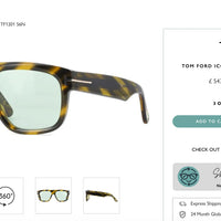 TOM FORD  Tom Ford Icon Collection TF1201 56N 🔱