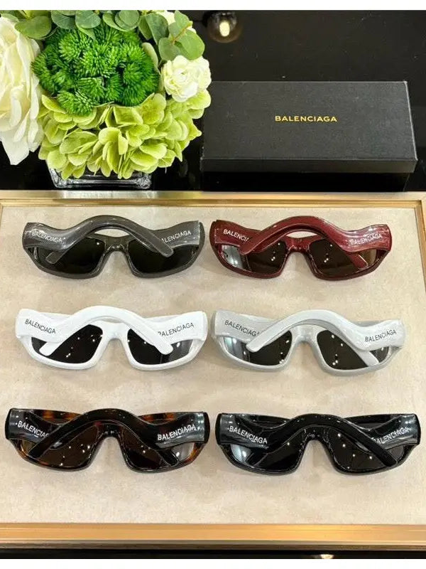 BALENCIAGA BB 0320S Hamptons Injected acetate Sunglasses 👽