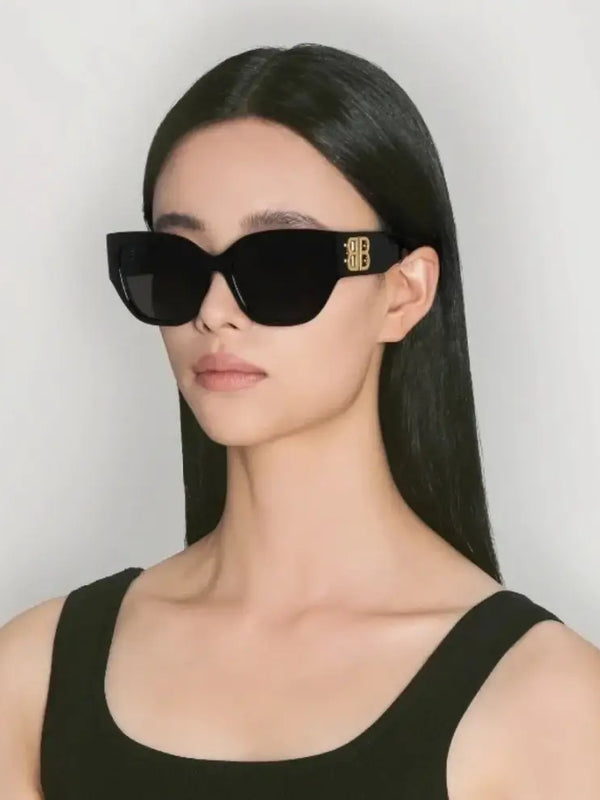BALENCIAGA BB0323SK 003 acetate Sunglasses 🖤