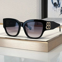 BALENCIAGA BB0323SK 003 acetate Sunglasses 🖤