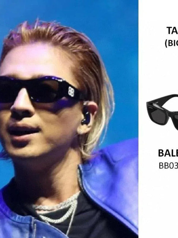 BALENCIAGA BB0397SK BB Logo Sunglasses🖤