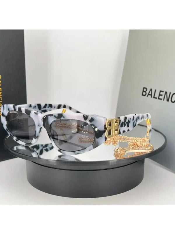 BALENCIAGA DYNASTY D-FRAME SUNGLASSES IN BLACK Sunglasses ✨