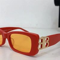 Balenciaga Eyewear Dynasty rectangle-frame sunglasses Unisex🖤