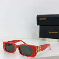 Balenciaga Eyewear Dynasty rectangle-frame sunglasses Unisex🖤