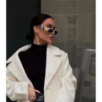 Balenciaga Eyewear Dynasty rectangle-frame sunglasses Unisex🖤