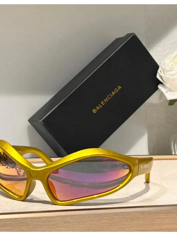 BALENCIAGA Fennec Oval 0314S acetate Sunglasses 👽