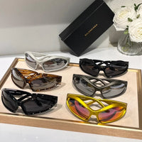BALENCIAGA Fennec Oval 0314S acetate Sunglasses 👽