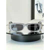 BALENCIAGA WOMEN'S DYNASTY RECTANGLE SUNGLASSES  👽 $1200