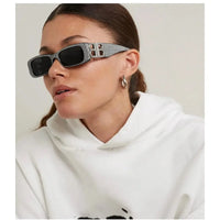 BALENCIAGA WOMEN'S DYNASTY RECTANGLE SUNGLASSES  👽 $1200