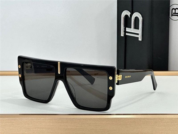 BALMAIN B-GRAND BPS-144A BLK-GLD Sunglasses  ✨