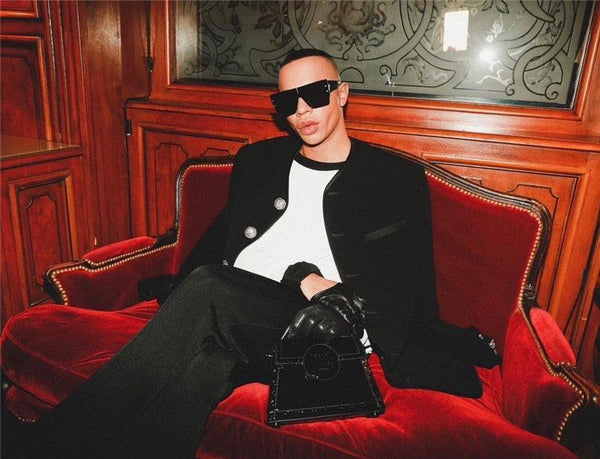 BALMAIN B-GRAND BPS-144A BLK-GLD Sunglasses  ✨