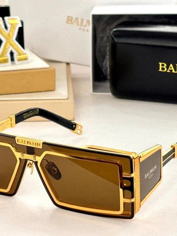 BALMAIN Eyewear Wonder Boy III rectangle-frame sunglasses✨