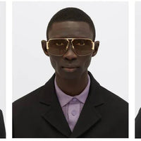 BOTTEGA VENETA BV 1065S 005 Unisex Sunglasses✨