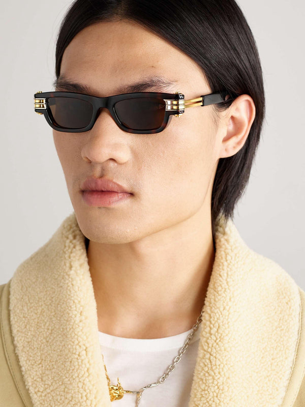 BOTTEGA VENETA Bottega Veneta BV1308 S Line Unapologetic Unisex Sunglasses💚
