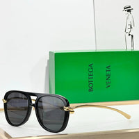 BOTTEGA VENETA BV1418 Knot Aviator Sunglasses💚