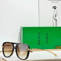 BOTTEGA VENETA BV1418 Knot Aviator Sunglasses💚