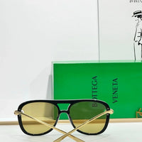 BOTTEGA VENETA BV1418 Knot Aviator Sunglasses💚