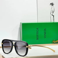 BOTTEGA VENETA BV1418 Knot Aviator Sunglasses💚