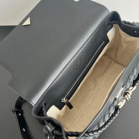 Bottega Veneta  Small Andiamo Messenger Bag in Intrecciato Leathers 💚