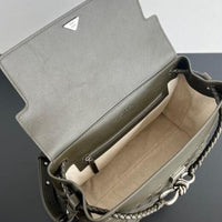 Bottega Veneta  Small Andiamo Messenger Bag in Intrecciato Leathers 💚
