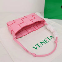 Bottega Veneta Small Cassette Small Intreccio leather bag 💚