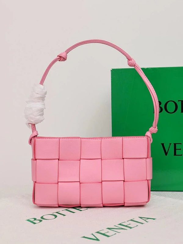 Bottega Veneta Small Cassette Small Intreccio leather bag 💚