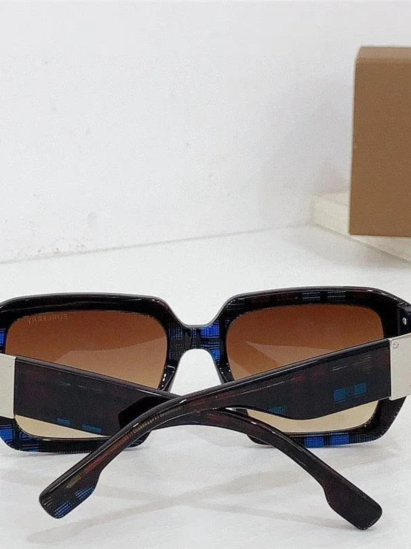 BURBERRY Check Oversized 54 Women's Sunglasses✨