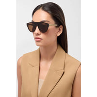 BVLGARI 40054 Bulgari Black Aviator  Sunglasses ✨