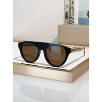 BVLGARI 40054 Bulgari Black Aviator  Sunglasses ✨