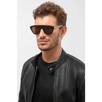 BVLGARI 40054 Bulgari Black Aviator  Sunglasses ✨