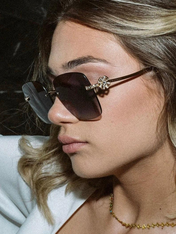 Bvlgari  Butterfly 6173-B 2014/M8 Gold  Women's Sunglasses ✨