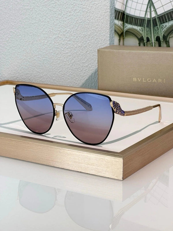 BVLGARI BV40010U Gold Butterfly Metal Sunglasses ✨