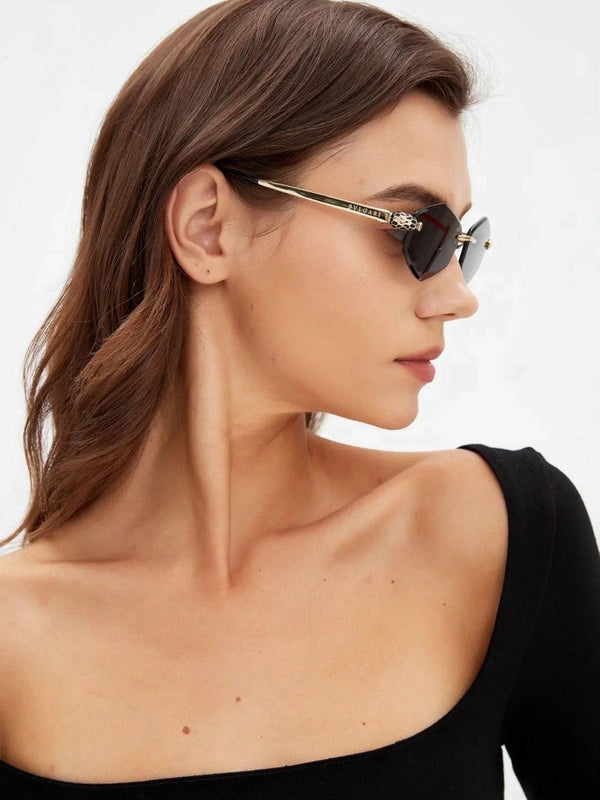 BVLGARI BV40010U Gold Butterfly Metal Sunglasses ✨