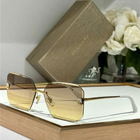 Bvlgari BV40026U Serpenti Oversized Rimless Irregular Sunglasses ✨