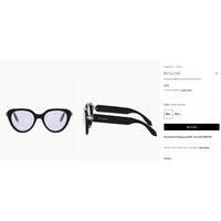 BVLGARI Bvlgari Serpenti BV50003I 001 Serpenti 51MM Cat-Eye Women's Sunglasses ✨