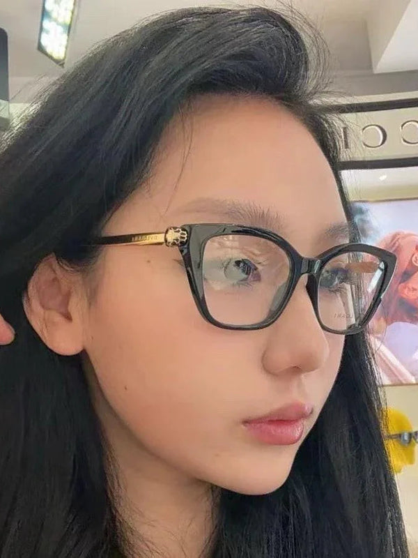 BVLGARI Serpenti Forever Black Cat Eye Sunglasses ✨